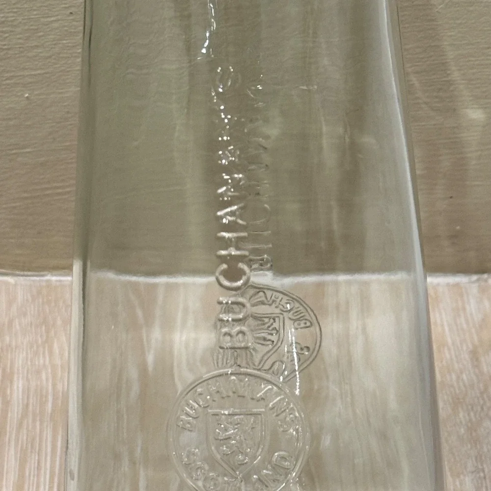 Signature Buchanan's Scotch Whisky Glass Mixing Serving Pitcher Made in Scotland